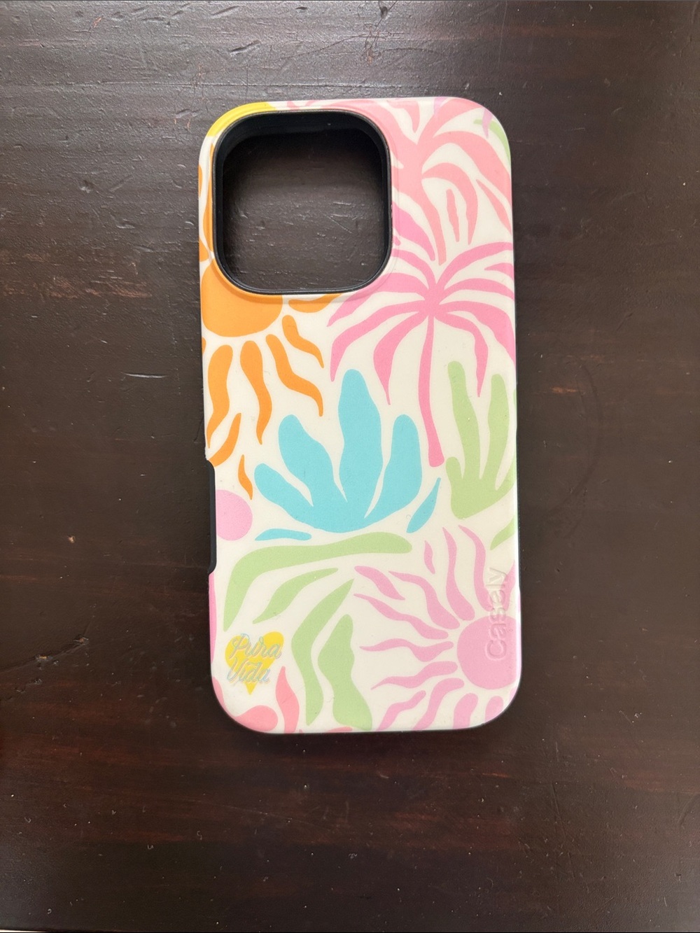 Casely 16pro classic mag-safe Pura-vida Pastel Phone Case